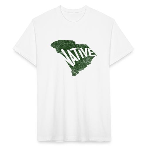 South Carolina Native_Green - Fitted Cotton/Poly T-Shirt by Next Level