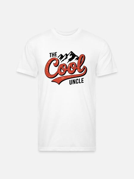 The cool uncle - Unisex Poly/Cotton T-Shirt - white