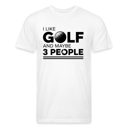Funny Golf T-Shirt - Golfer Quote Graphic Tee - Unisex Poly/Cotton T-Shirt