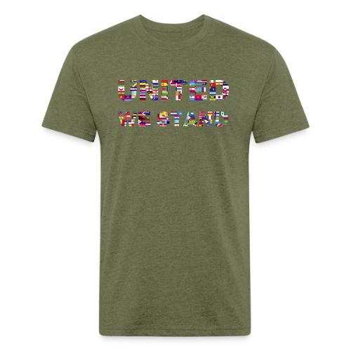 UNITED WE STAND - Unisex Poly/Cotton T-Shirt