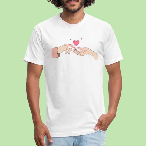 Valentine’s Touch - Unisex Poly/Cotton T-Shirt