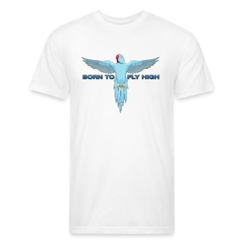 Blue Born To Fly High PNG Logo - Unisex Poly/Cotton T-Shirt