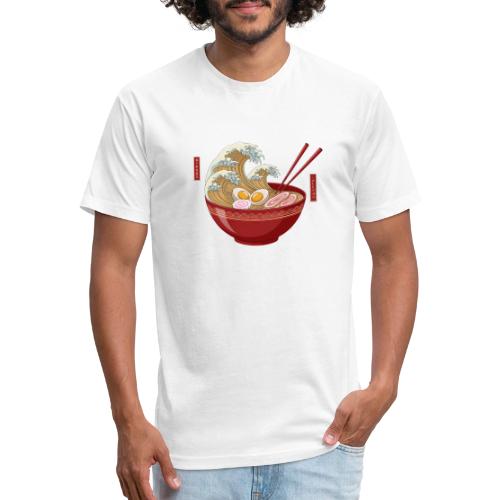 The Great Wave of Ramen - Unisex Poly/Cotton T-Shirt