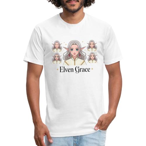 Elven Grace Fantasy Elf Maiden Graphic Magic - Unisex Poly/Cotton T-Shirt