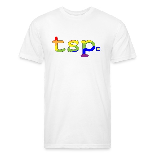 tsp pride updated 01 - Fitted Cotton/Poly T-Shirt by Next Level