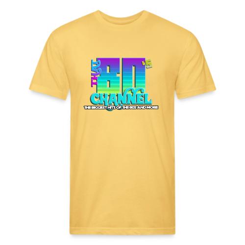 That 80's Channel - Men’s Fitted Poly/Cotton T-Shirt