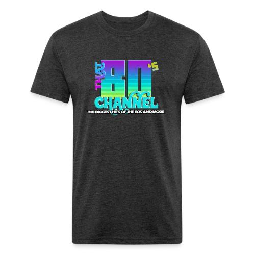 That 80's Channel - Men’s Fitted Poly/Cotton T-Shirt