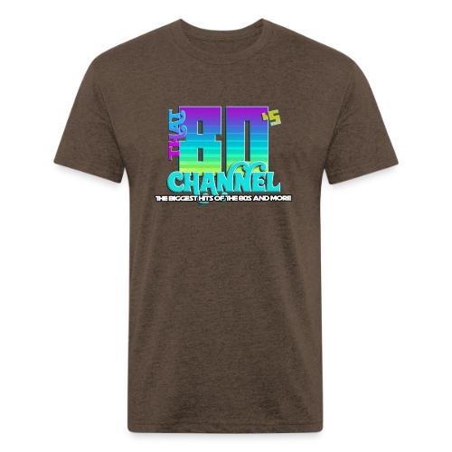That 80's Channel - Men’s Fitted Poly/Cotton T-Shirt