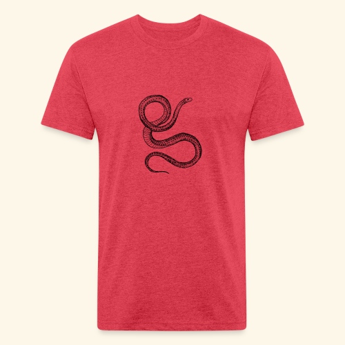 serpent gang - Men’s Fitted Poly/Cotton T-Shirt
