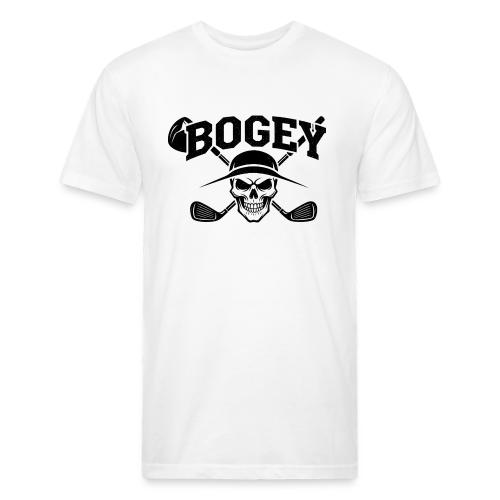 BOGEY - Skull Golf Gag Gift Tee for Men - Unisex Poly/Cotton T-Shirt