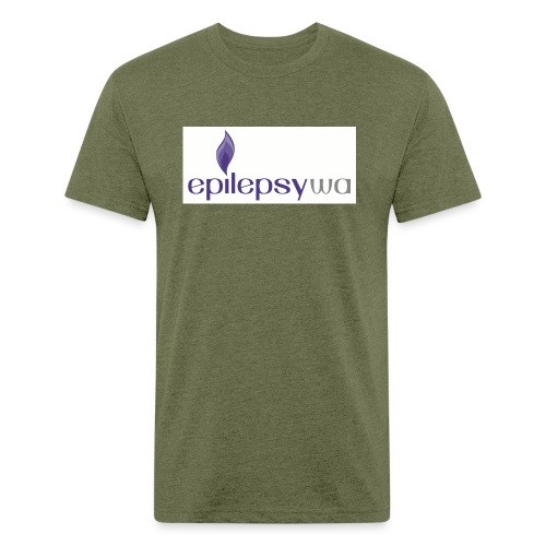 Epilepsy WA - Men’s Fitted Poly/Cotton T-Shirt