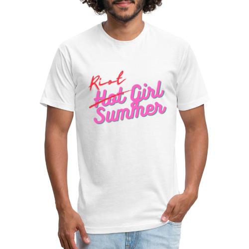 Riot Girl Summer - Fitted Cotton/Poly T-Shirt by Next Level