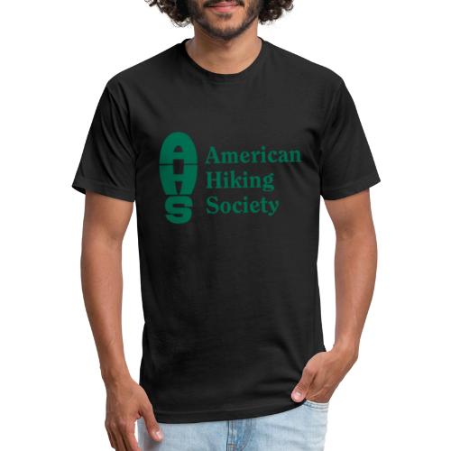 AHS logo green - Men’s Fitted Poly/Cotton T-Shirt