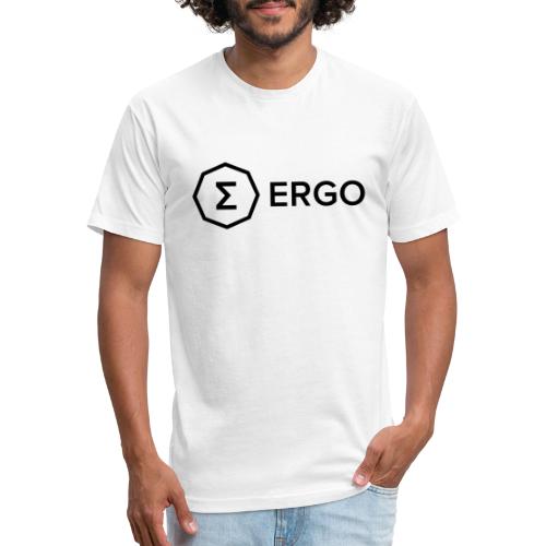 Ergo Symbol with Name - Fitted Cotton/Poly T-Shirt by Next Level