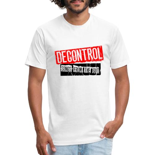 Decontrol Old School - Men’s Fitted Poly/Cotton T-Shirt