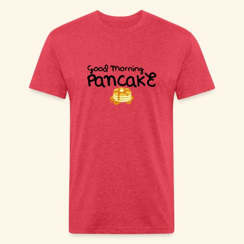 Good Morning Pancake Mug - Men’s Fitted Poly/Cotton T-Shirt