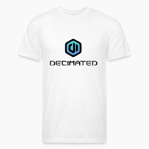 Decimated 1 Black2000 - Unisex Poly/Cotton T-Shirt
