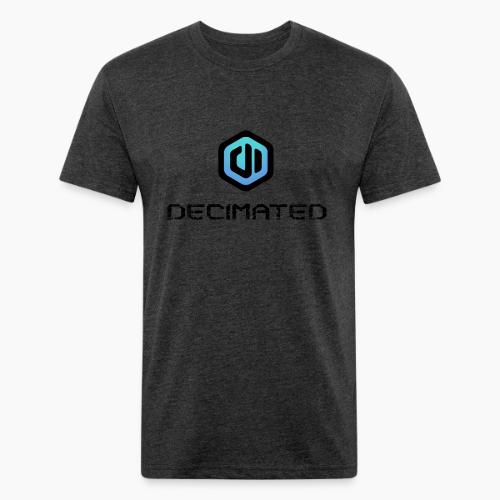 Decimated 1 Black2000 - Unisex Poly/Cotton T-Shirt