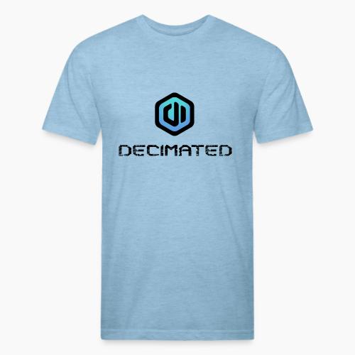 Decimated 1 Black2000 - Unisex Poly/Cotton T-Shirt