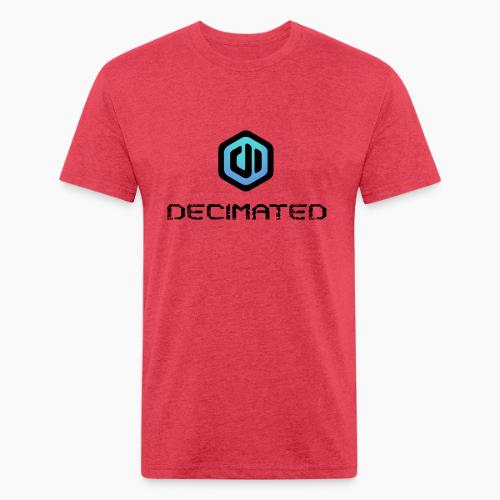 Decimated 1 Black2000 - Unisex Poly/Cotton T-Shirt
