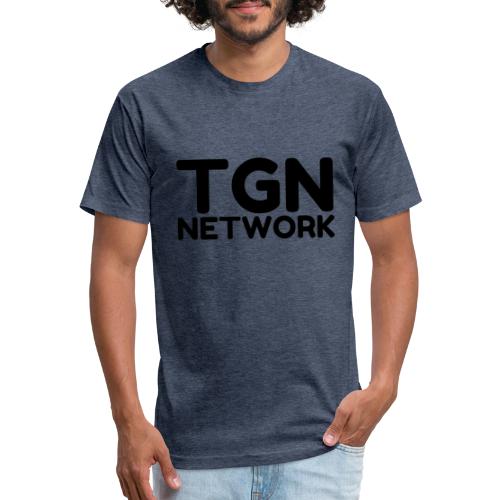 TGN Network Tshirt - Men’s Fitted Poly/Cotton T-Shirt