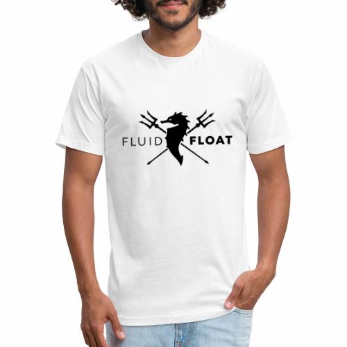 ffloat blkaug23 - Men’s Fitted Poly/Cotton T-Shirt