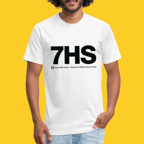 7HS Full Black - Unisex Poly/Cotton T-Shirt
