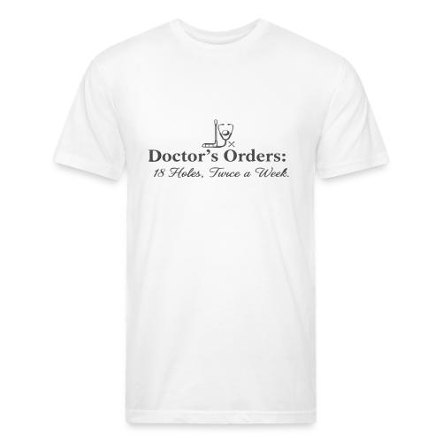 Doctor's Orders 18 Holes - Golf Doctor Gift Tee - Unisex Poly/Cotton T-Shirt