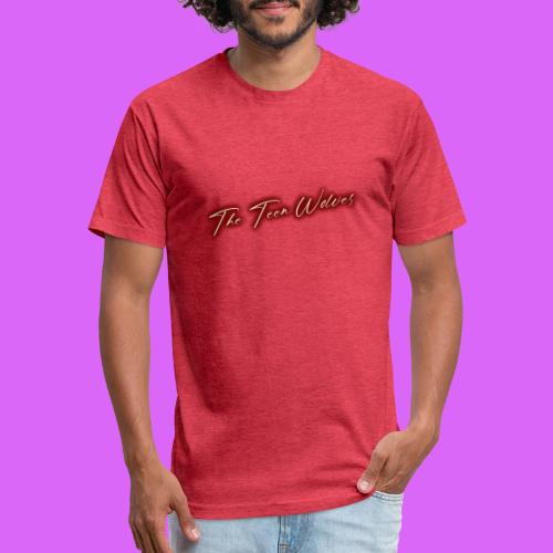 Cursive - Unisex Poly/Cotton T-Shirt