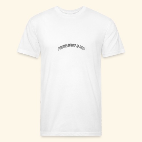 Bipartisanship Is Dead - Men’s Fitted Poly/Cotton T-Shirt
