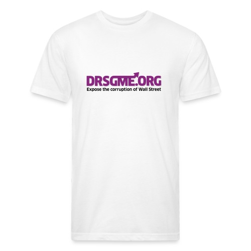 DRSGME Fight the corruption - Fitted Cotton/Poly T-Shirt by Next Level