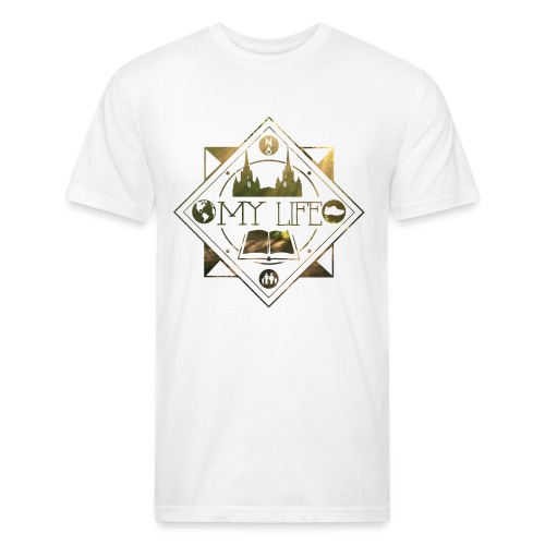 My Life - Men’s Fitted Poly/Cotton T-Shirt