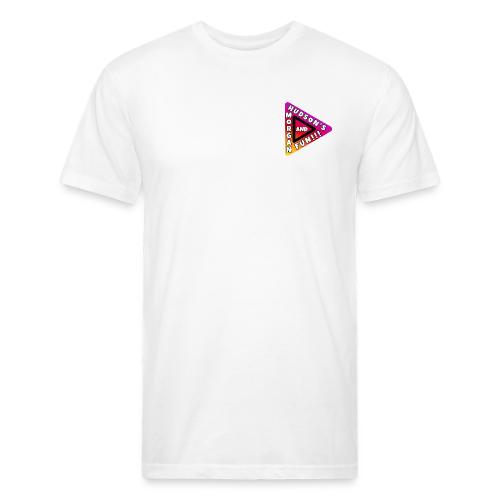 Morgan And Hudson's Fun Play Button - Unisex Poly/Cotton T-Shirt