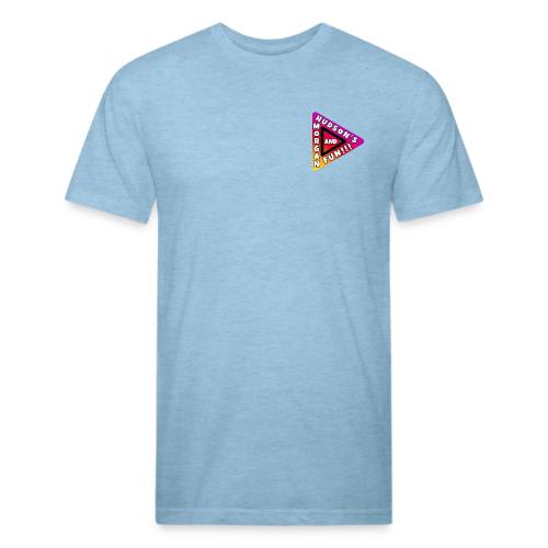 Morgan And Hudson's Fun Play Button - Unisex Poly/Cotton T-Shirt