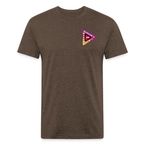Morgan And Hudson's Fun Play Button - Unisex Poly/Cotton T-Shirt