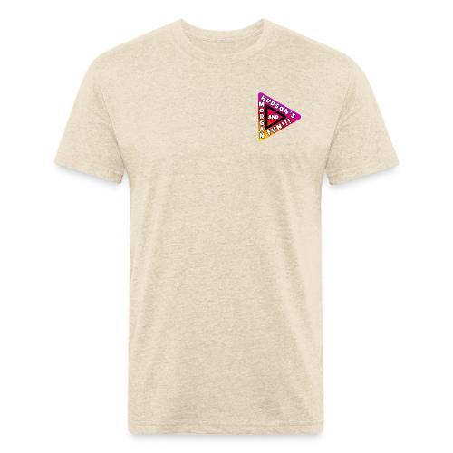 Morgan And Hudson's Fun Play Button - Unisex Poly/Cotton T-Shirt