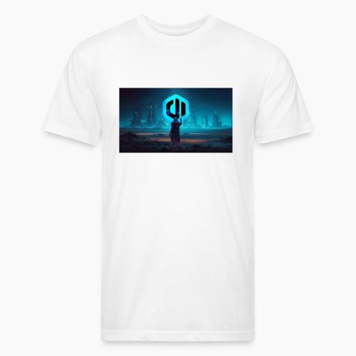Decimated Cityscape - Unisex Poly/Cotton T-Shirt