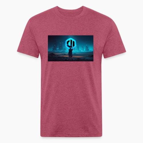 Decimated Cityscape - Unisex Poly/Cotton T-Shirt