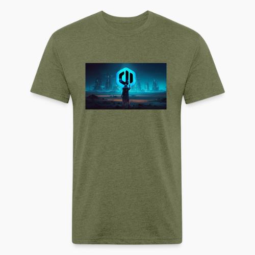 Decimated Cityscape - Unisex Poly/Cotton T-Shirt