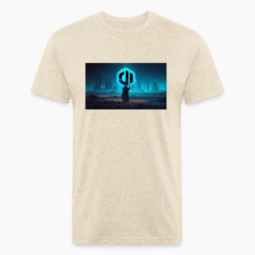 Decimated Cityscape - Unisex Poly/Cotton T-Shirt