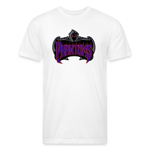 Pittsburgh Phantoms (Roller Hockey) - Fitted Cotton/Poly T-Shirt by Next Level