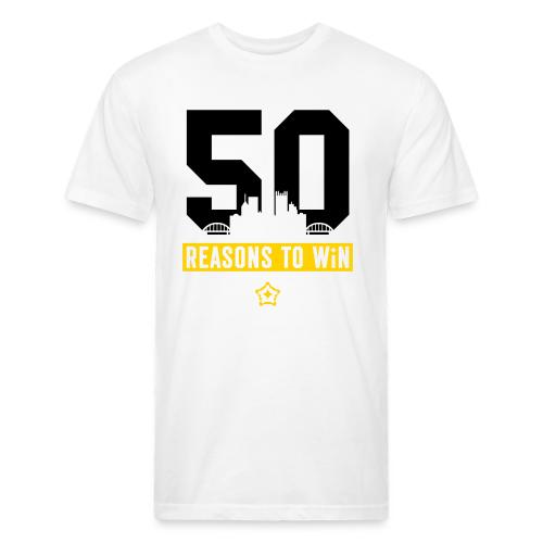 50reasons - Men’s Fitted Poly/Cotton T-Shirt