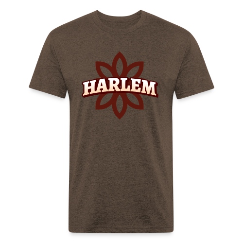 HARLEM STAR - Men’s Fitted Poly/Cotton T-Shirt