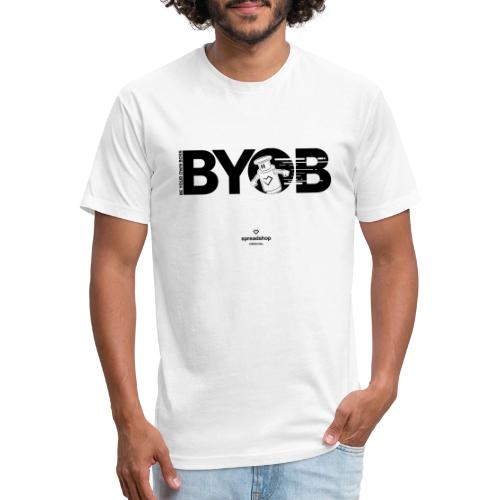 BYOB2 Dark Robot - Unisex Poly/Cotton T-Shirt