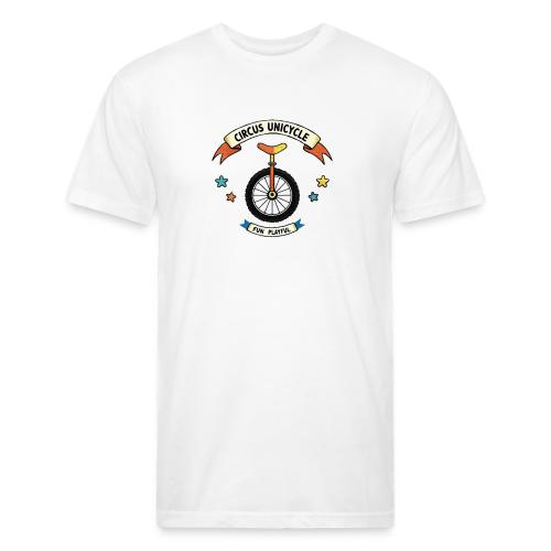 Circus Unicycle - Unisex Poly/Cotton T-Shirt