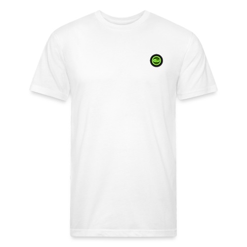 CJ Strength Logo - Men’s Fitted Poly/Cotton T-Shirt