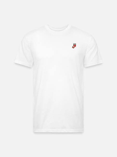 Christmas sock - Unisex Poly/Cotton T-Shirt - white