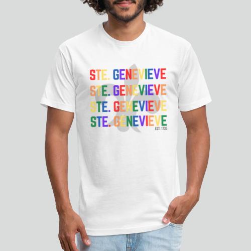 Ste. Genevieve Pride - Fitted Cotton/Poly T-Shirt by Next Level