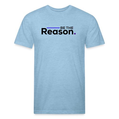 Be The Reason (black font) - Unisex Poly/Cotton T-Shirt