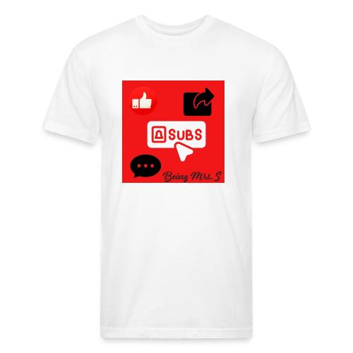 Like Share Subscribe Comment - Unisex Poly/Cotton T-Shirt